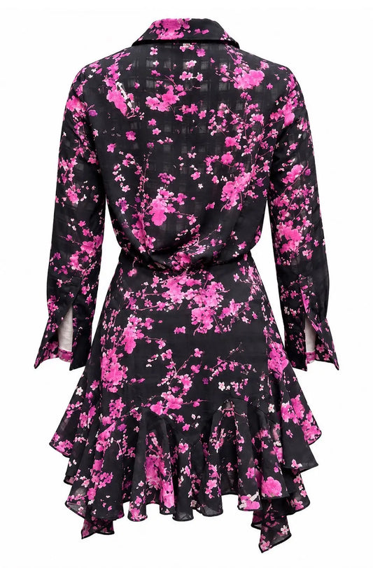 Midnight bloom dress
