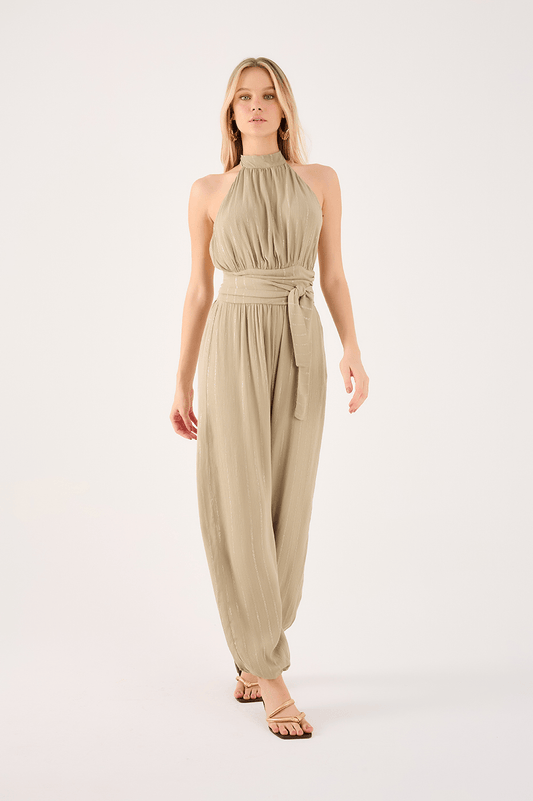 Lurex jumpsuit