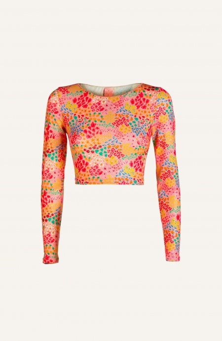 Long sleeve lurex
