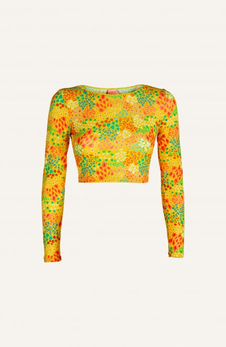 Long sleeve lurex