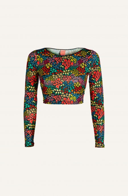 Long sleeve lurex