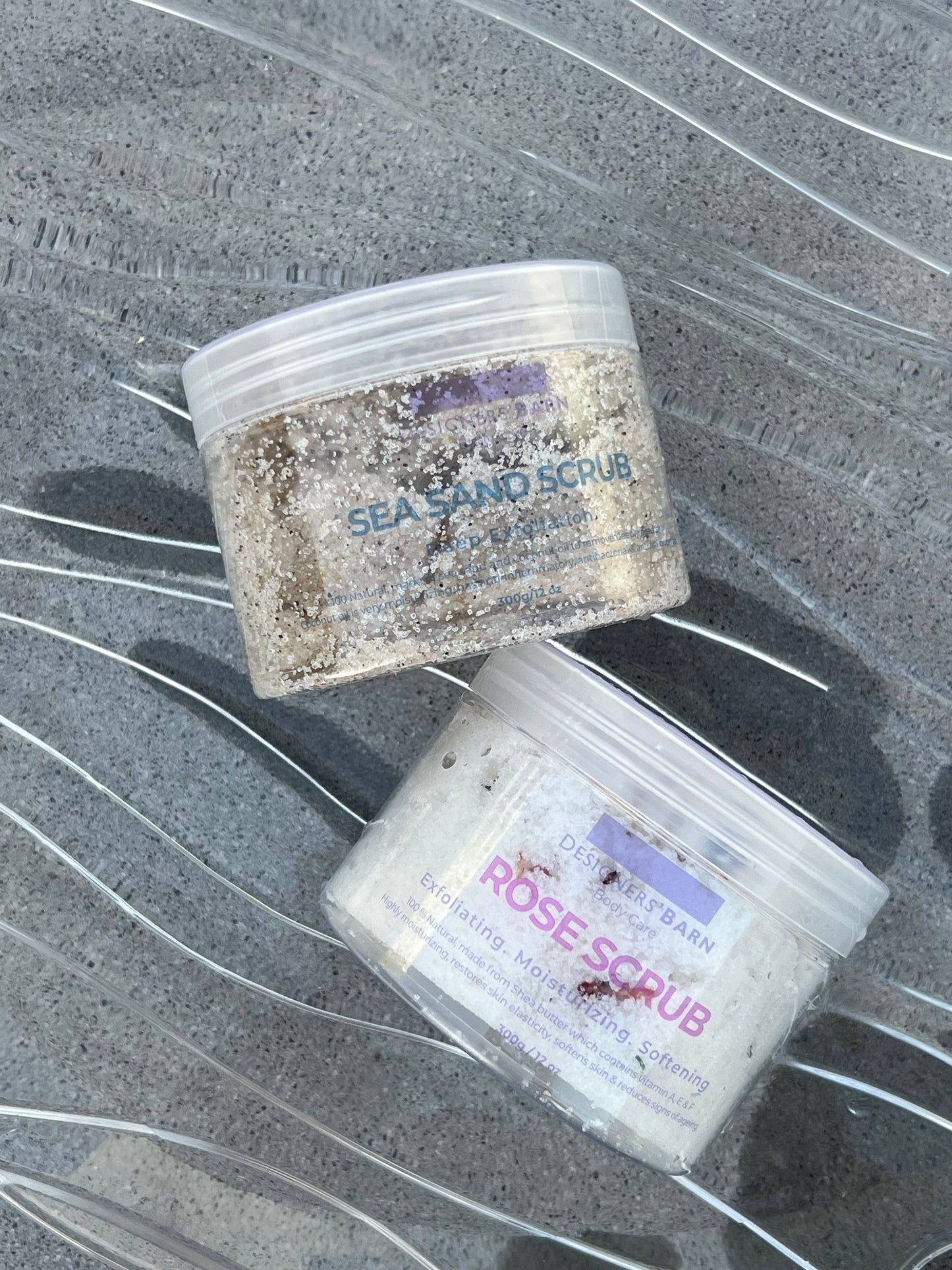 Exfoliating body scrub