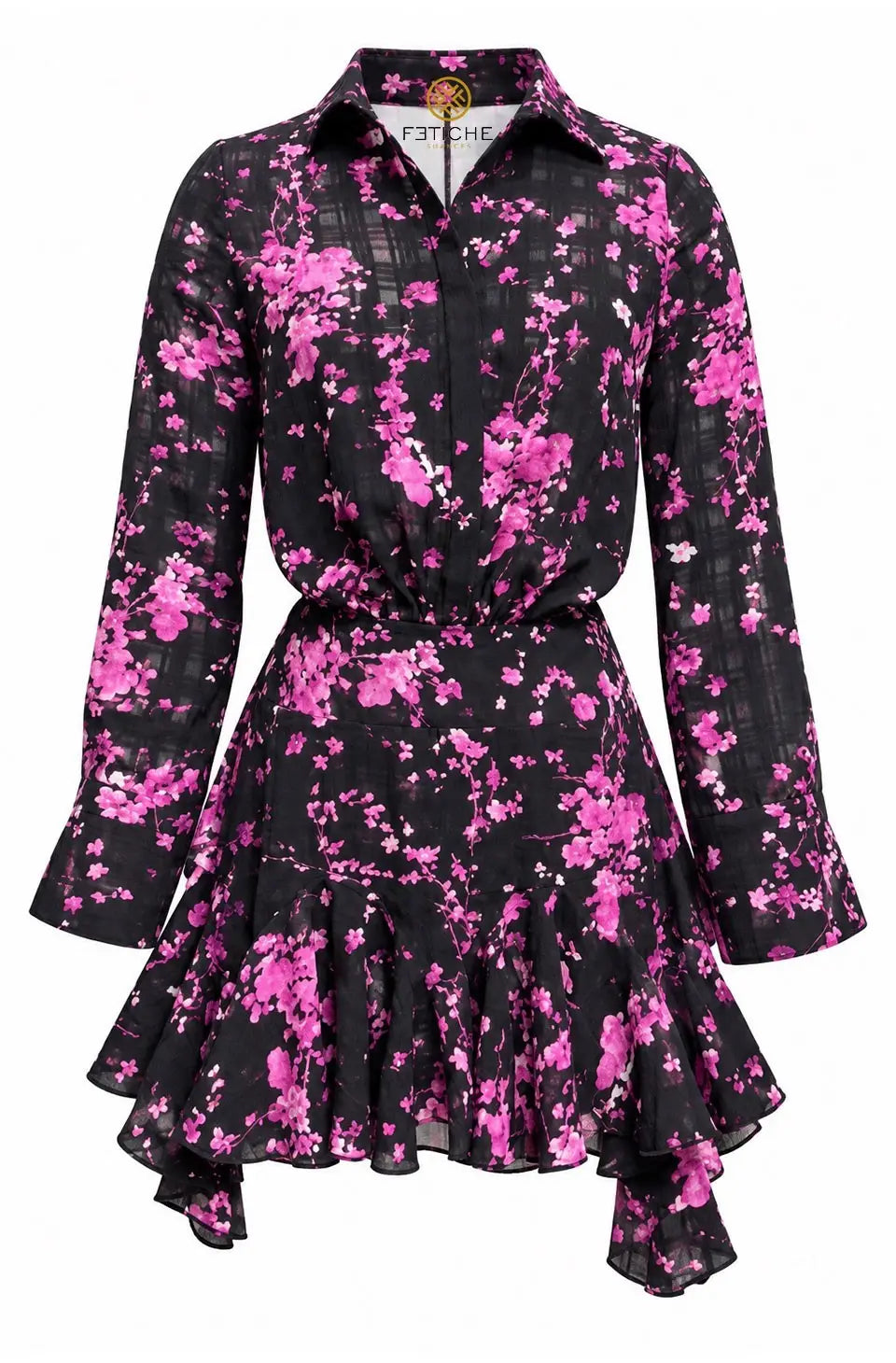 Midnight bloom dress