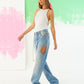 Sarah cutouts jeans
