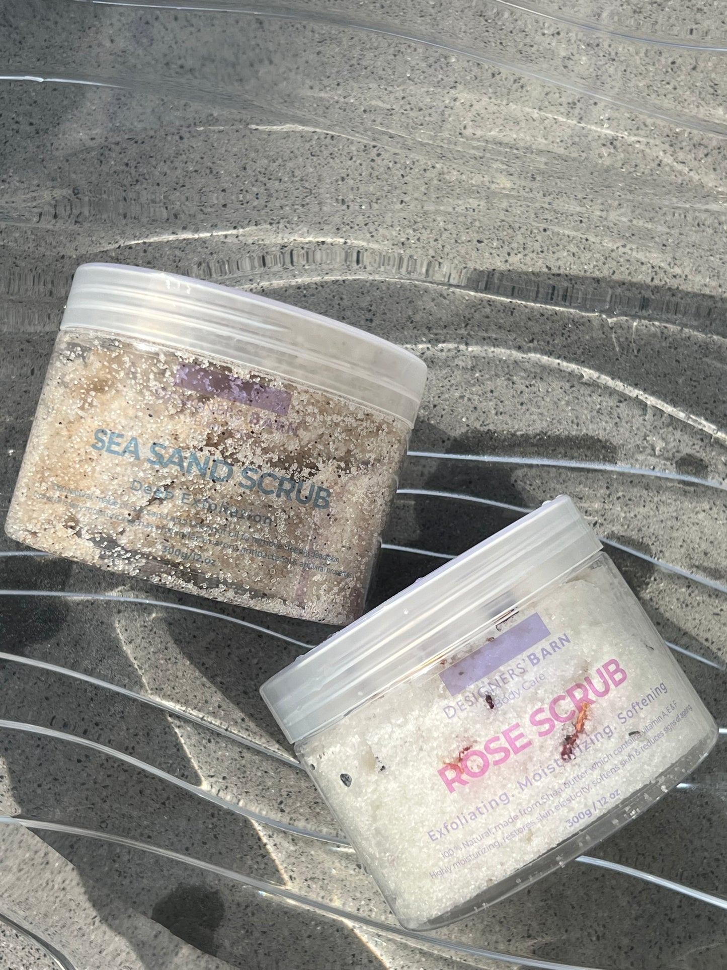 Exfoliating body scrub