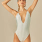 GREEN GRADIENT PRINT GAIA SWIMSUIT