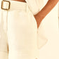 Short com cinto