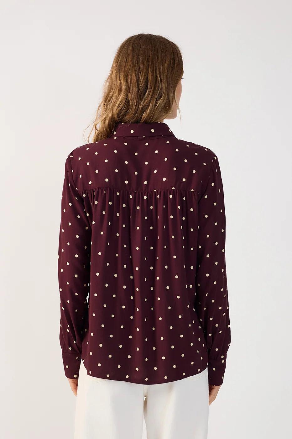 Nocturne tie neck shirt