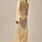 LONG SIXTY DRESS YELLOW GRADIENT PRINT