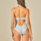 DENIM PRINT DOLLY SWIMSUIT