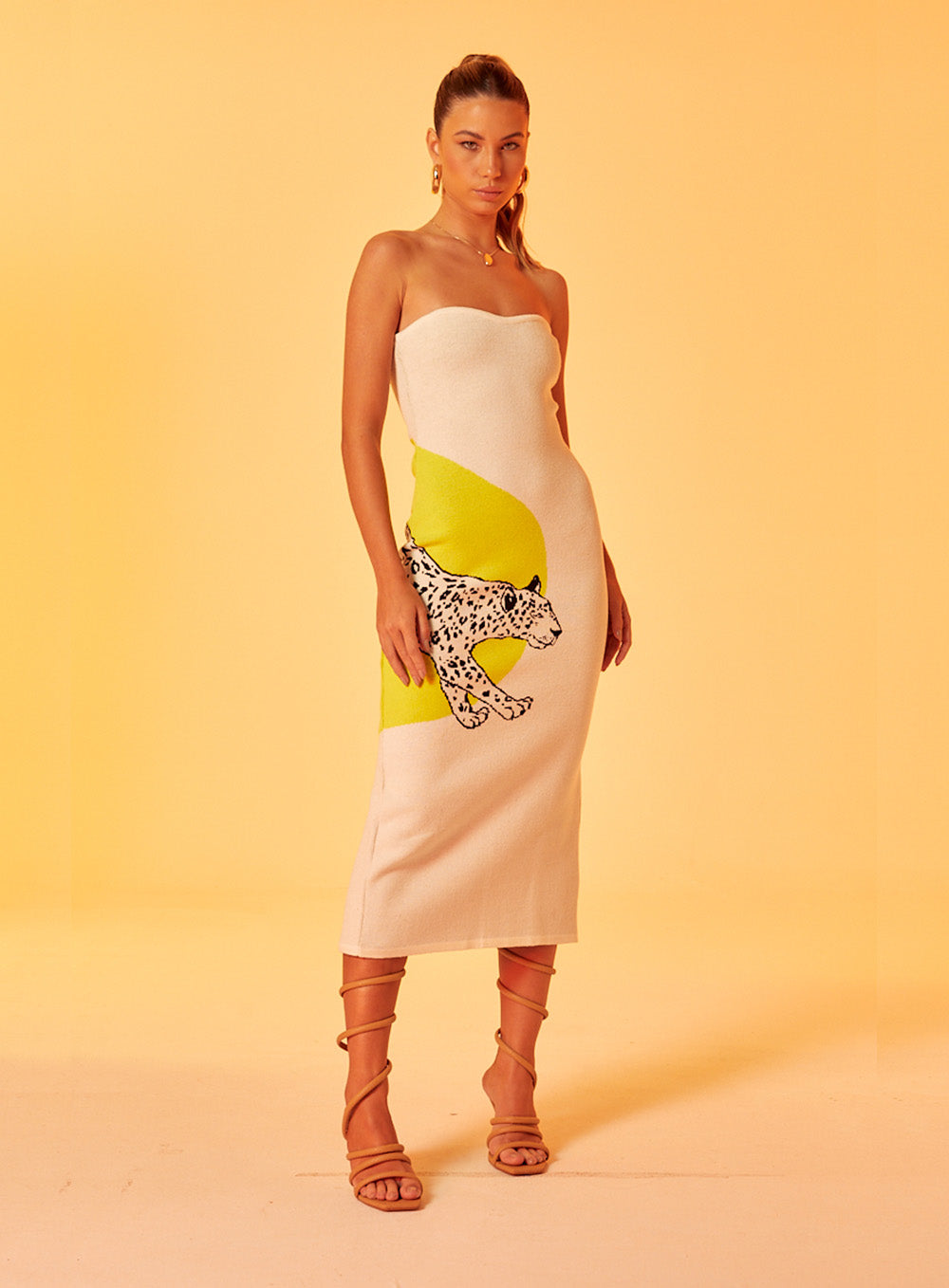 Jacquard Knit Dress