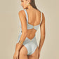 DENIM PRINT DOLLY SWIMSUIT