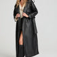 Black trench coat