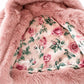 PINK CLOUD FAUX FUR JACKET