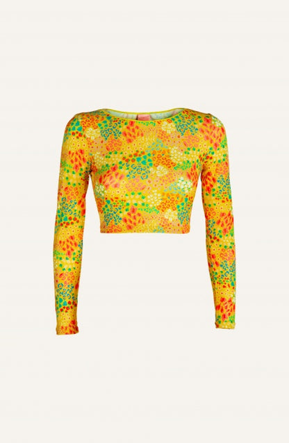 Long sleeve lurex